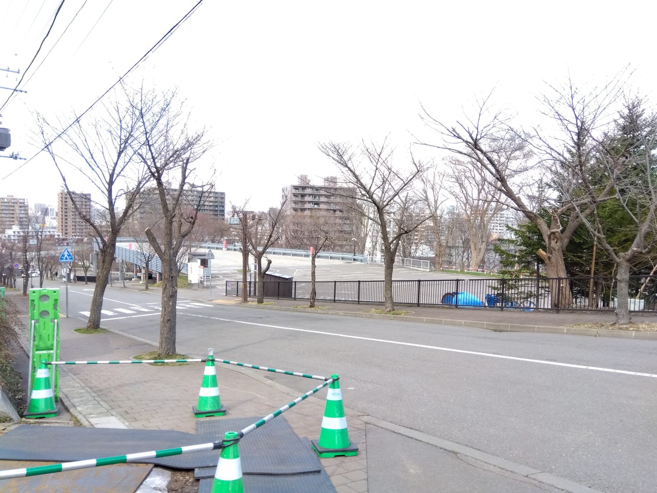 札幌もいわ山ロープウェイ休業中