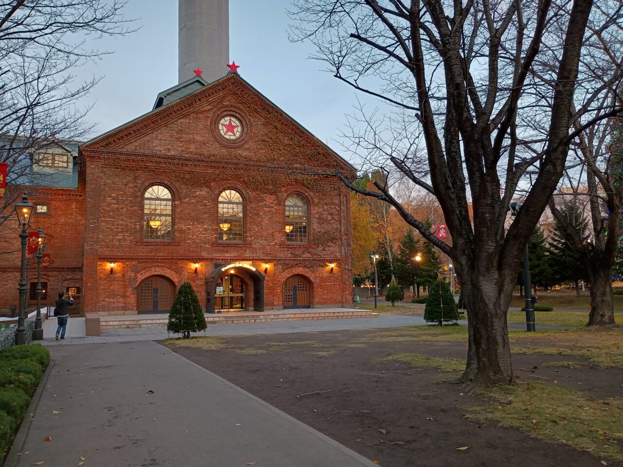 ビール園イルミ