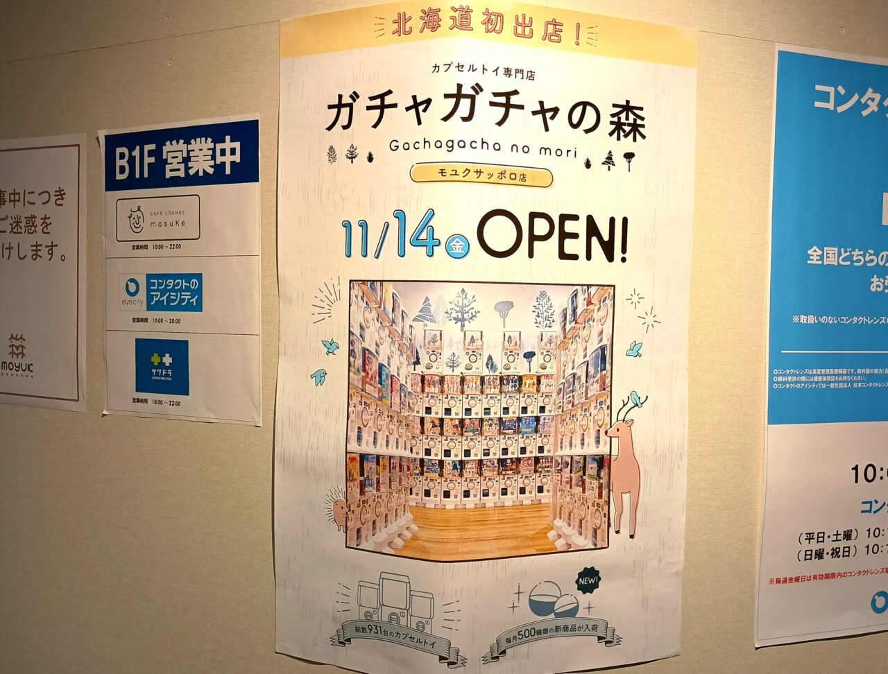 ガチャガチャの森