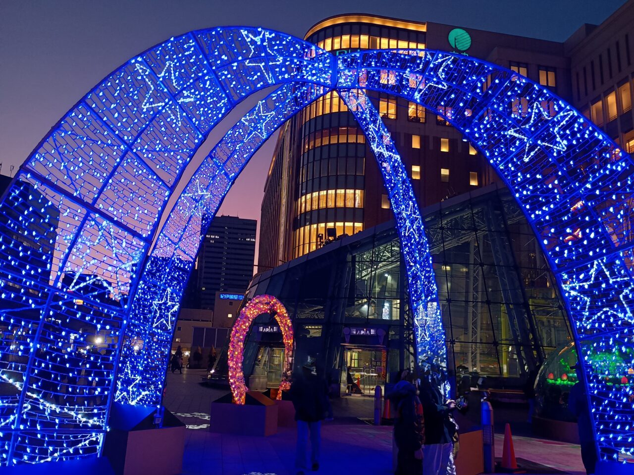 札幌駅イルミ